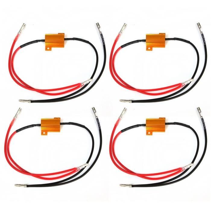 Résistances De Charge 50W 6 Ohms - Élimine Le Clignotement Des LED Auto Sans Erreur
