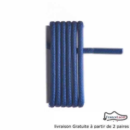 Lacets cirés bleu marine 120 cm Bleu beu marine - Achat / Vente lacet  2009820220009 - Cdiscount