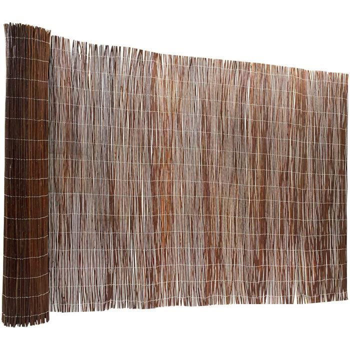 Aquagart Brise-vue En Osier - Différentes Hauteurs - Brise-vue Naturel