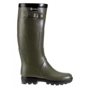 Bottes De Pêche Aigle – Caoutchouc Naturel – Vert – Pointure 37 – NEUVES