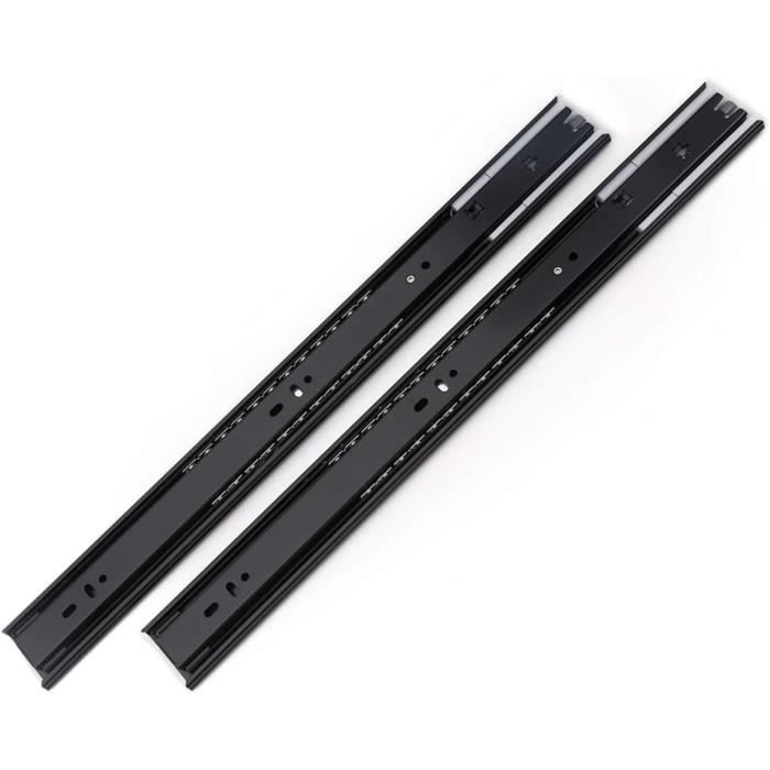 Rail Coulissant Tiroir,Glissières pour Tiroirs,Coulisses De Tiroir à