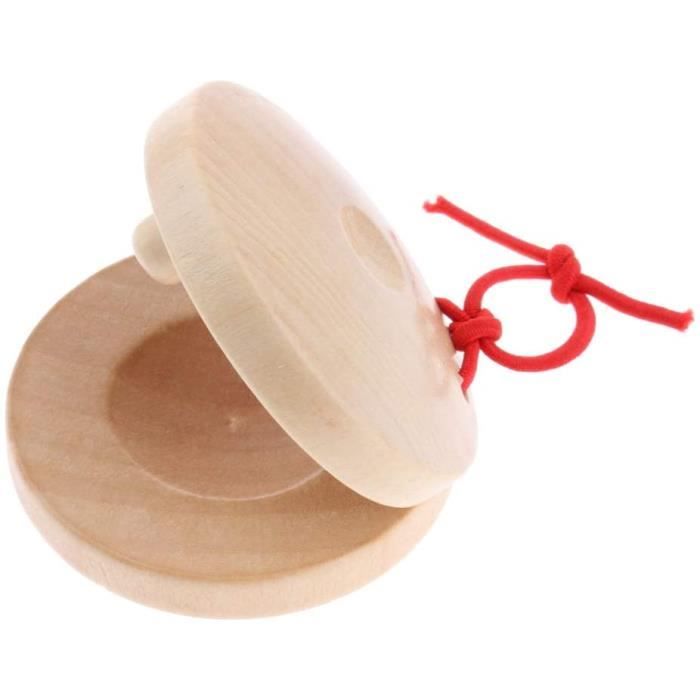Oeuf maracas en bois, instrument de musique en bois de Goki Oeuf maracas en bois, instrument de musique en bois de Goki