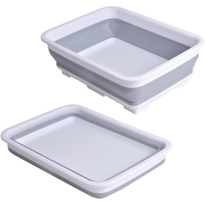 Bassine Camping Pliable, Lavabo Pliable Camping Car 10L Bassine à