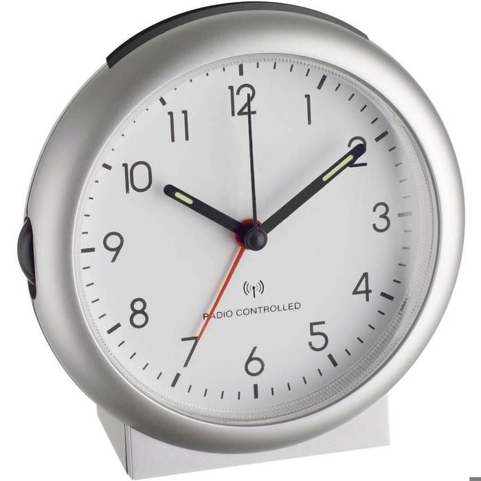 TFA 98.1071 Solar Radio Alarm Clock - Eco-Friendly Wake-Up With Solar Power
