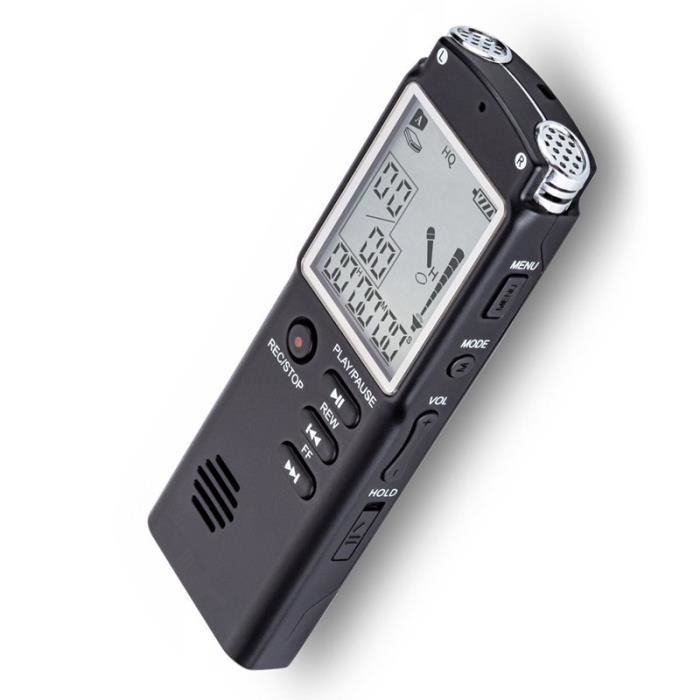 Cours Domybest Enregistreur Vocal Numérique Portable Rechargeable Dictaphone Enregistreur Numérique HD 32GB Réduction de Bruit Convient pour Conférence 