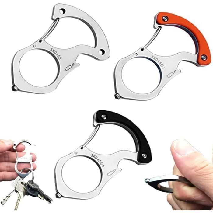 Car Key Buckle Self-Protection Hook, Keychain for Car Keys
