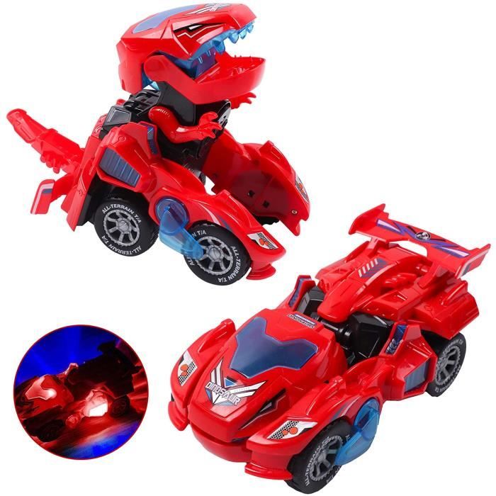 Dinosaure Voiture Jouet Dinosaure Led Voiture Transparent Gear Voitures  Jouet Pour Enfants Bleu