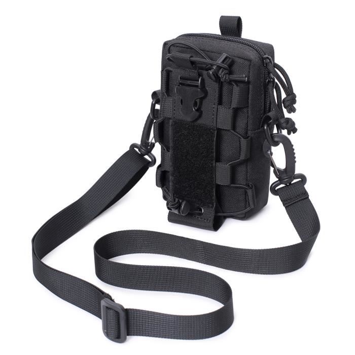 Multifonction Tactique Caché Pistolet Pistolet Holster Randonnée Sous L'Épaule Unique Bandoulière Gilet Avec Pochettes
