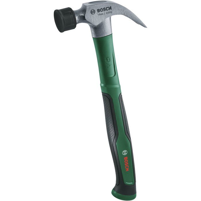 Marteau arrache clous BOSCH 450 g / 16 oz + pare chocs souple