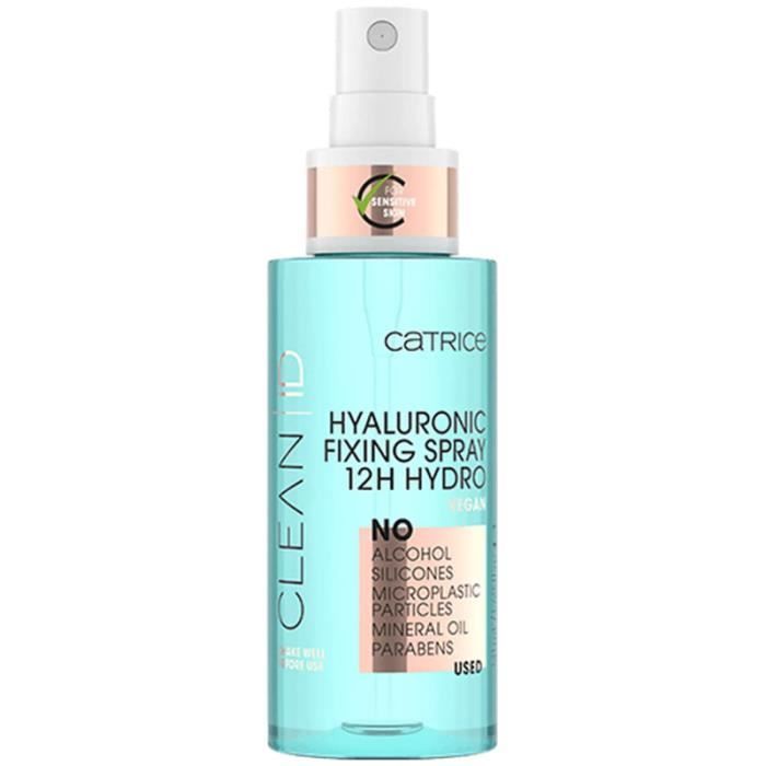 Catrice - Spray Fixateur à l'Acide Hyaluronique 12H Hydro Clean ID ...