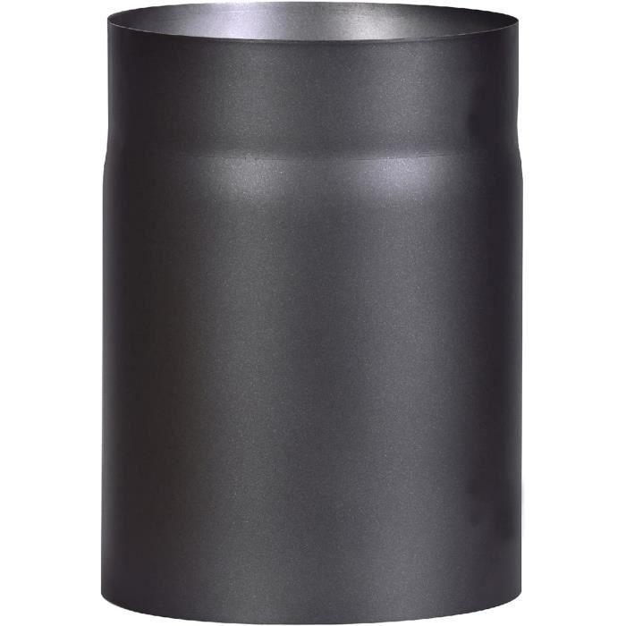 Tuyau de poêle en acier galvanisé 120 mm