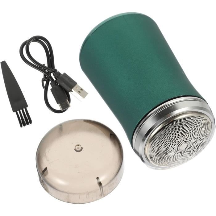 Mini Rasoir électrique Rechargeable USB - Modèle 9295CC Noir - 1 Tête - Neuf
