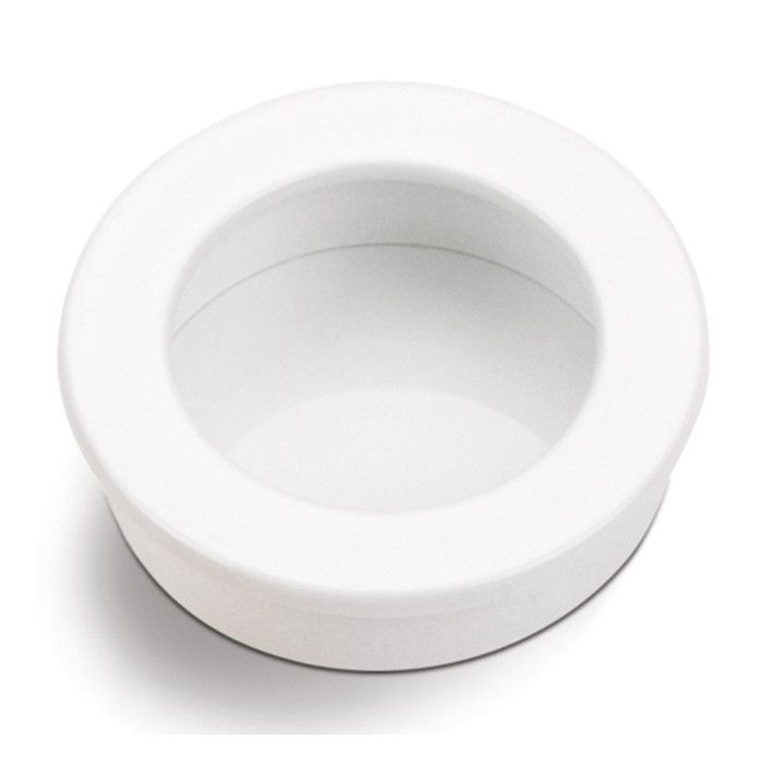 Poignée cuvette Stylus diamètre 40mm blanc - ESTAMP - 3511002 ...