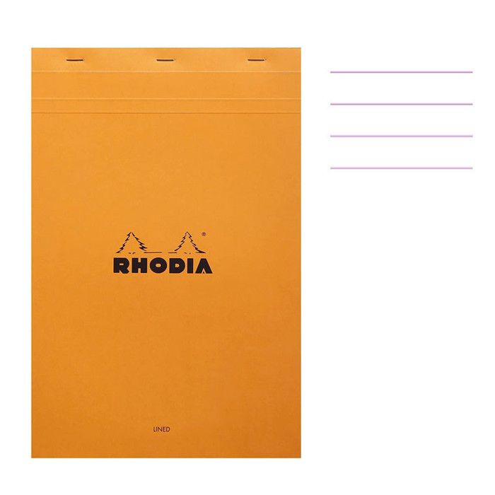 Rhodia Notizblock mit Hülle Schreibblock No. 11 Rhodiarama – Federfuehrend - Fine Writing Kalligraphie