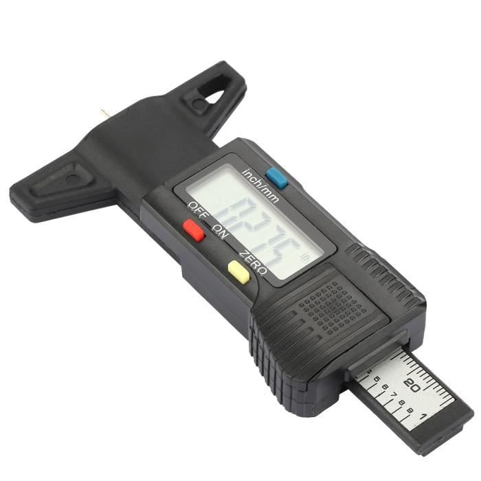 Jauge de profondeur numérique, règle de travail de calcul, outil de mesure, jauge de profondeur magnétique, compteur recommandé, électronique, 0-80mm  1420