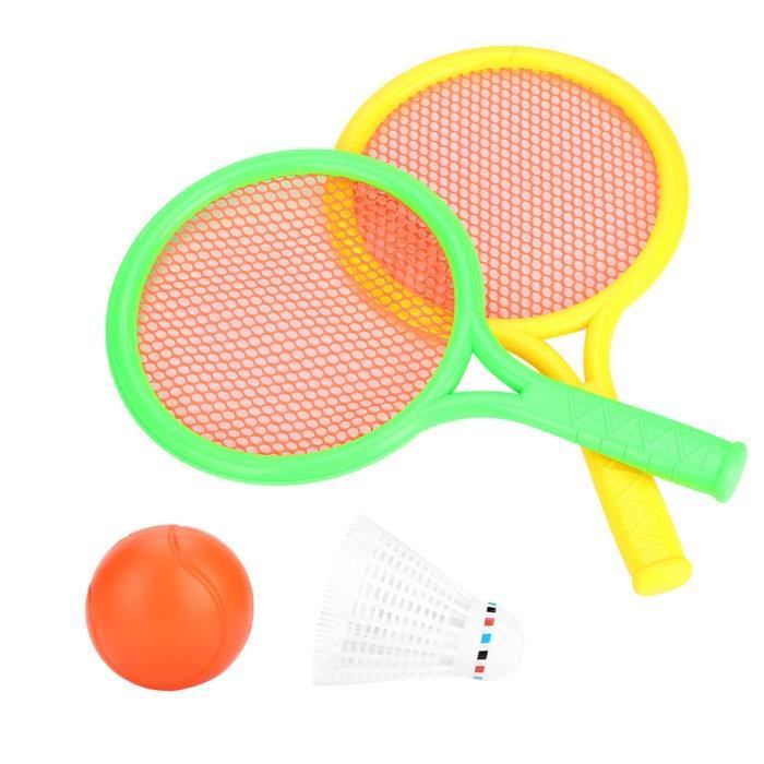 Enfants En Plastique Badminton Raquettes De Tennis À Boule Jardin Jouer Jeu