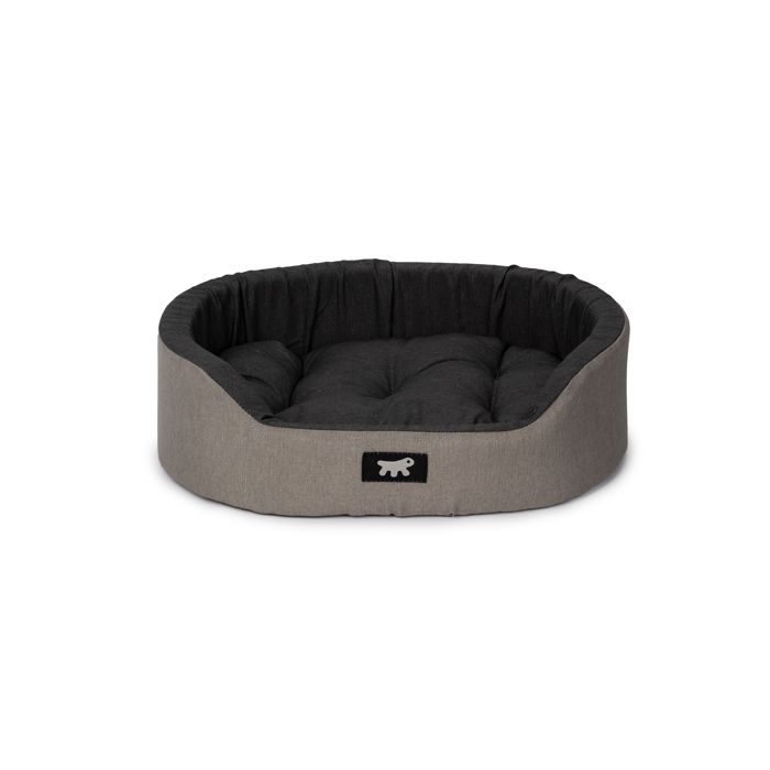 Comparer les prix de Lit pour chien et chat - Ferplast - Dandy 45 - Ovale - 45 x 35 x h 13 cm - Marron