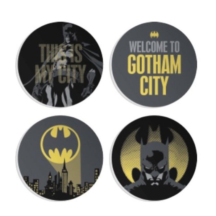 Set De 4 Sous-verres Wonder Woman - Neuf En Emballage D'origine - Marque Tropico