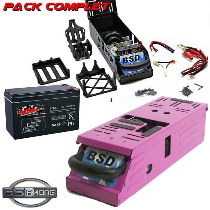 Pack Starter Box Bsd Racing Avec Batterie Et Chargeur Banc De