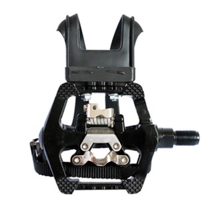 Pedale de velo best sale avec cale pied