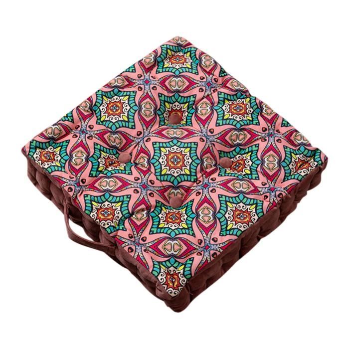 Coussin Avec Poignée Miecoae 40x40 Cm Épais - Idéal Jardinage, Voiture Et Salon