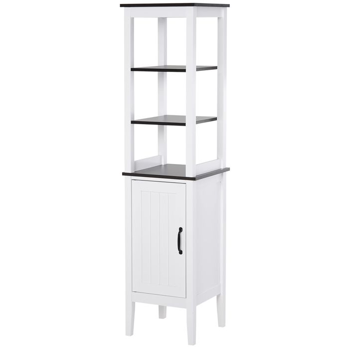 Meuble Colonne Rangement Salle De Bain Dim 40l X 38l X 162h Cm 3