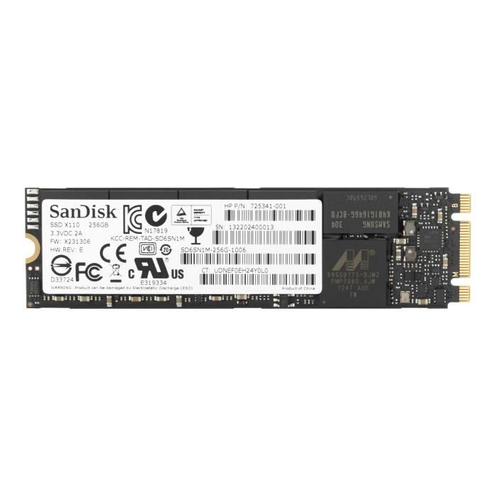 Top achat Disque SSD HP Turbo Drive G2 Disque SSD 256 Go interne M.2 2280 PCI Express 3.0 x4 (NVMe) pour EliteDesk 800 G3; ProDesk 400 G3 (mini… pas cher