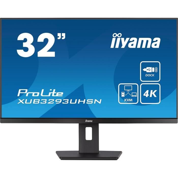 Ecran PC - IIYAMA - XUB3293UHSN-B5 - 32\