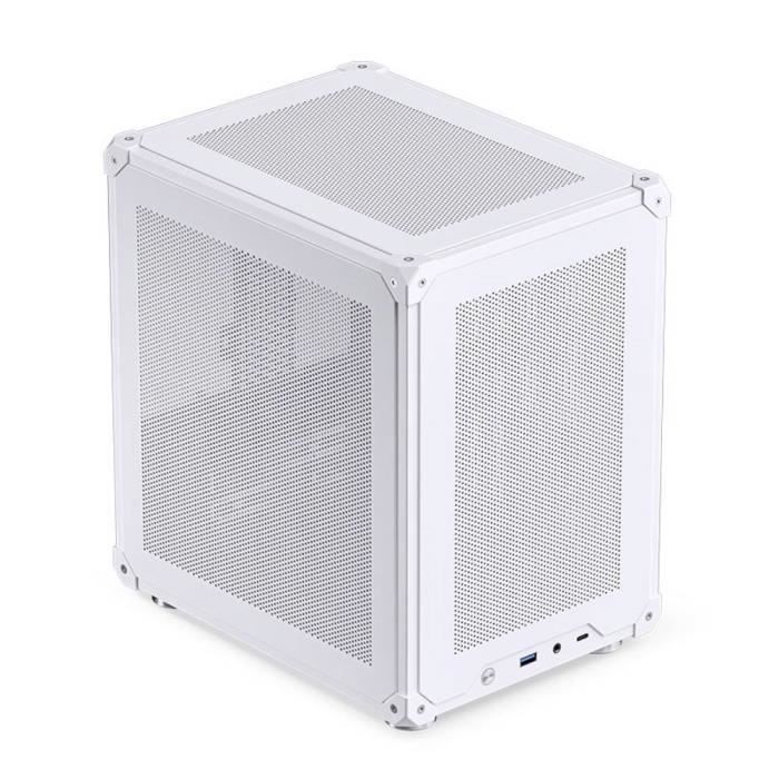Boîtier PC – Jonsbo – C6 – Micro-tour – Blanc – Flux dair optimal
