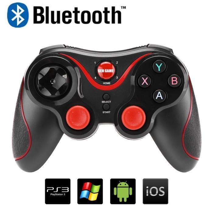 S3 Sans Fil Bluetooth Gamepad Game Controller Joystick pour