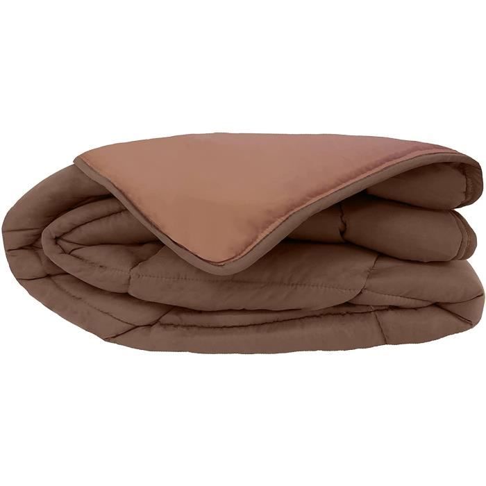 POYET MOTTE POLECO Fleecedeken, polyester, 240 x 260 cm, taupe