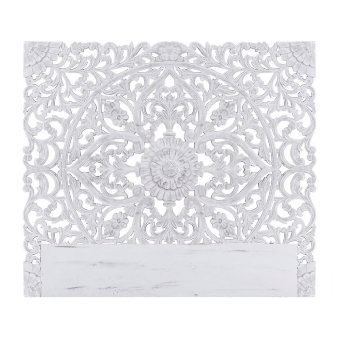 MENZZO Tête de lit Serena 160cm Bois Blanc - Bois L160 x P35 x H140 cm