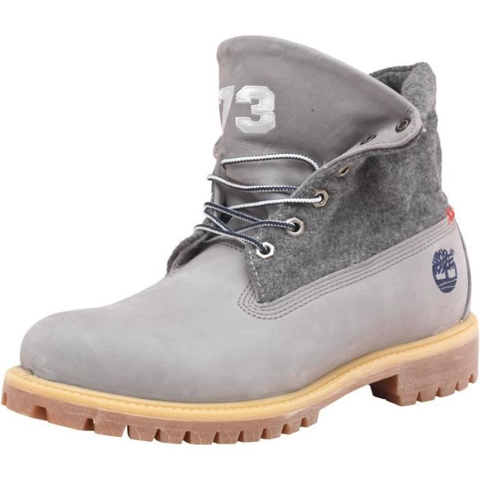 interferencia servidor ventajoso Hommes Timberland Roll Top Bottes Gris Grey Grey - Cdiscount