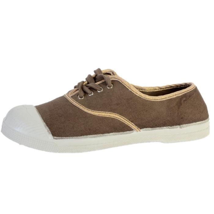 Baskets mode - Bensimon Lacets Shinny Piping Cu Beige - Cdiscount  Chaussures