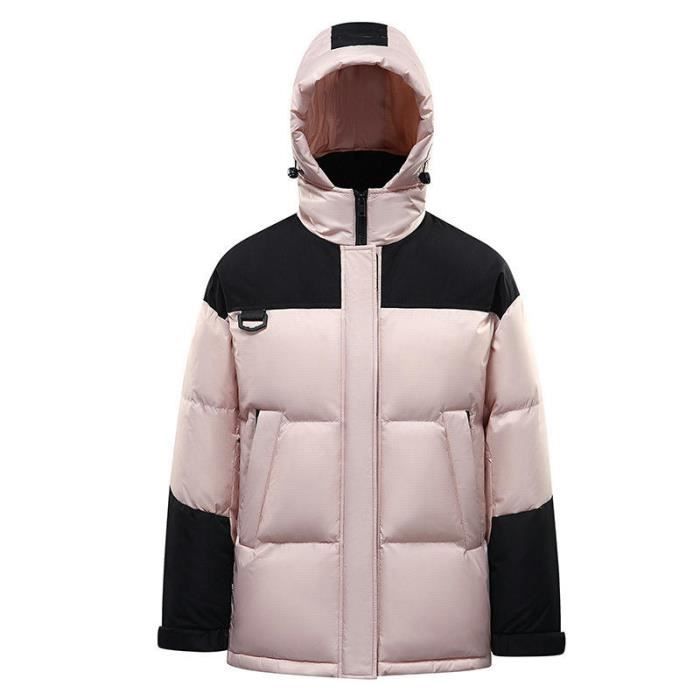 Veste Hiver Femme Chaude Avec Capuche | Manteau Léger Décoratif | Pour Temps Froid Extérieur | Polyester