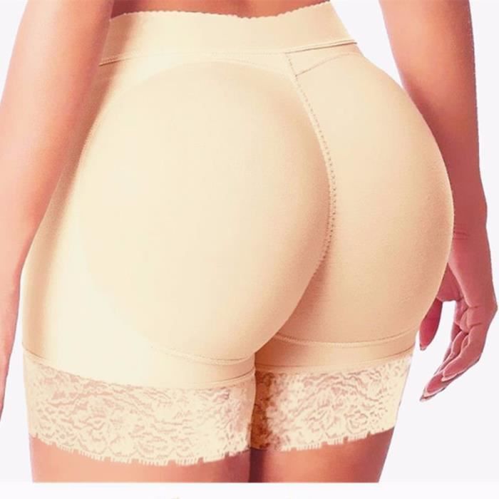 Culotte Hanche Push Up Rembourre Fessier Augmente Femme Beige Cdiscount Pret a Porter