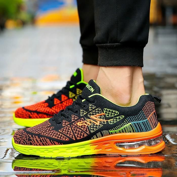 Baskets Homme Femme Mixte Chaussure De Coussin D'Air Respirantes