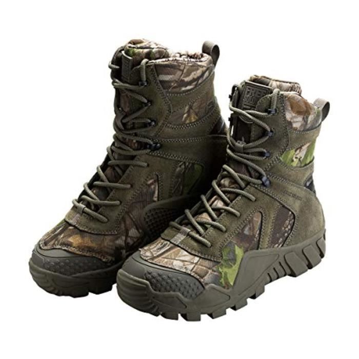 Bottes Militaires Tactiques pour Hommes - SEVENTUM - Khaki Desert Bottes Militaires Tactiques pour Hommes - SEVENTUM - Khaki Desert