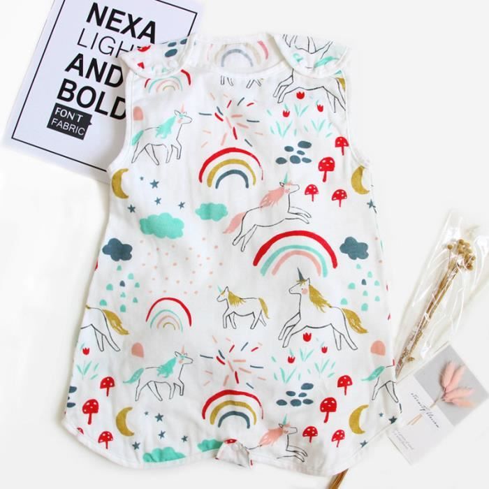 Gigoteuse Turbulette Bebe Fille Garcon Ete Pyjama D Ete Sans Manches Pour Bebe De 3 A 18 Mois Cdiscount Puericulture Eveil Bebe