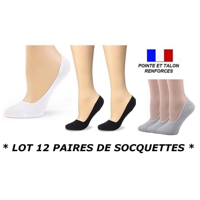 lot de 4 paires de chaussettes fille 35/38 neuves