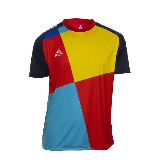 t-shirt enfant select player pop art - bleu/jaune/rouge