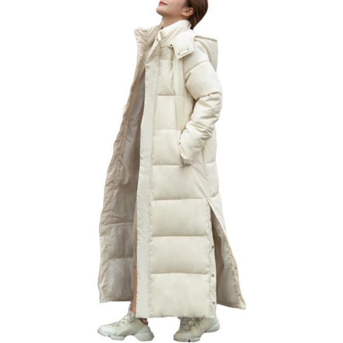 Doudoune Femme YOUCAI Impermeable Longue Ample Chaude Douce Hiver Matelassee
