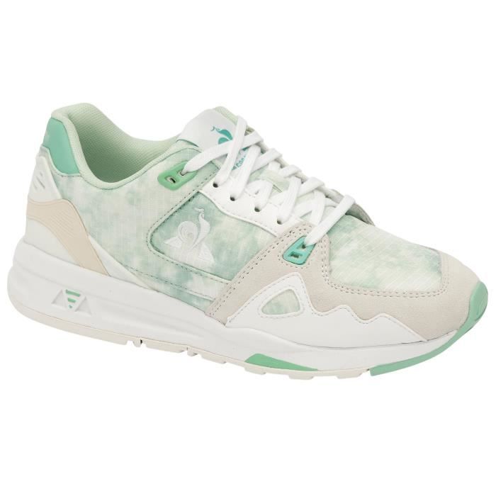 Baskets femme Le Coq Sportif R1000 W Summer Ripstop vert 39