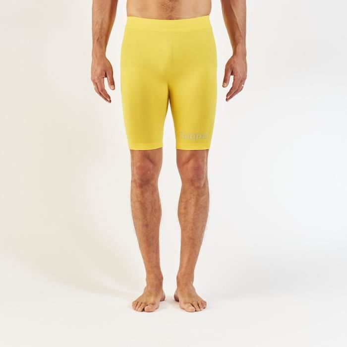 Short De Compression Homme AIGOUT - Sans Couture - Matière Chinlon/polyester - Pour Gym, Yoga, Running - Taille M à XXL