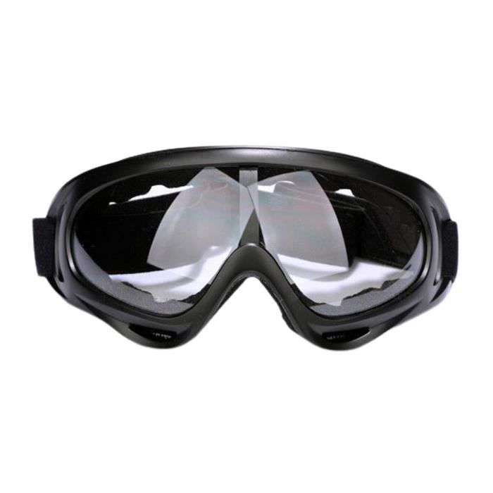 Masque - lunettes ski,Lunettes de Ski pour hommes,femmes et jeunes,verres  de protection UV400,coupe-vent- Clear[D6250] - Cdiscount Sport
