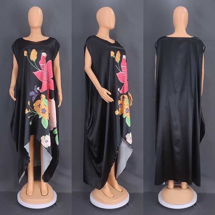 Robes pour l ann e imprim africain grande taille Boubou femmes