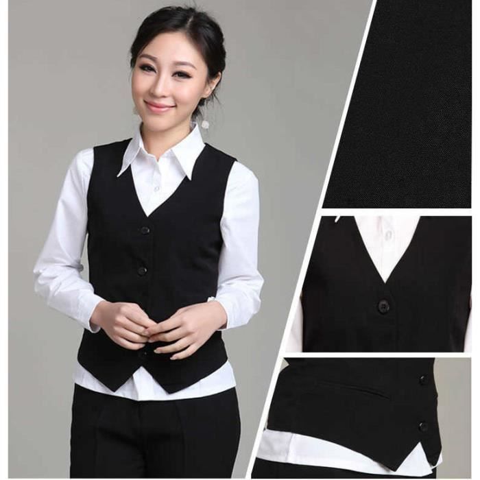 Blazer Femme Talbot Noir En Laine - Taille 4 - Occasion Très Bon état - Idéal Travail Formel