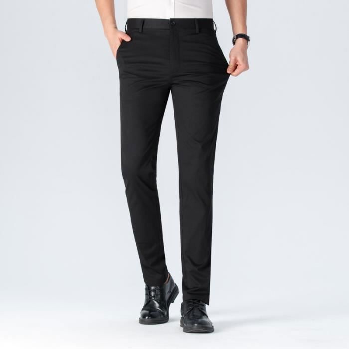 Pantalon Décontracté Homme MALO - Noir - Taille 34 (IT 50) - Coton Stretch - Neuf Avec étiquettes