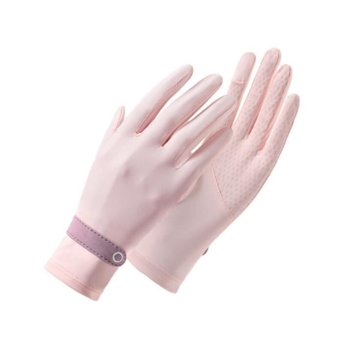 Gants D'Été Anti-UV Unisexe - Protection Solaire Respirants - Tactiles - Pour Sport