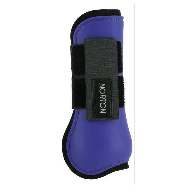 Comparer les prix de Guêtres NORTON - Couleur : violet, néoprène noir, Taille : cheval